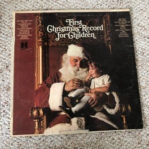 First Christmas record for children vinyl